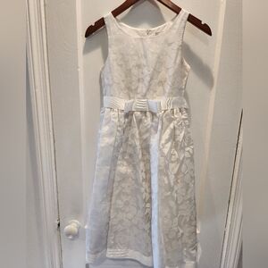 Sweet Heart Rose Ivory Floral Dress